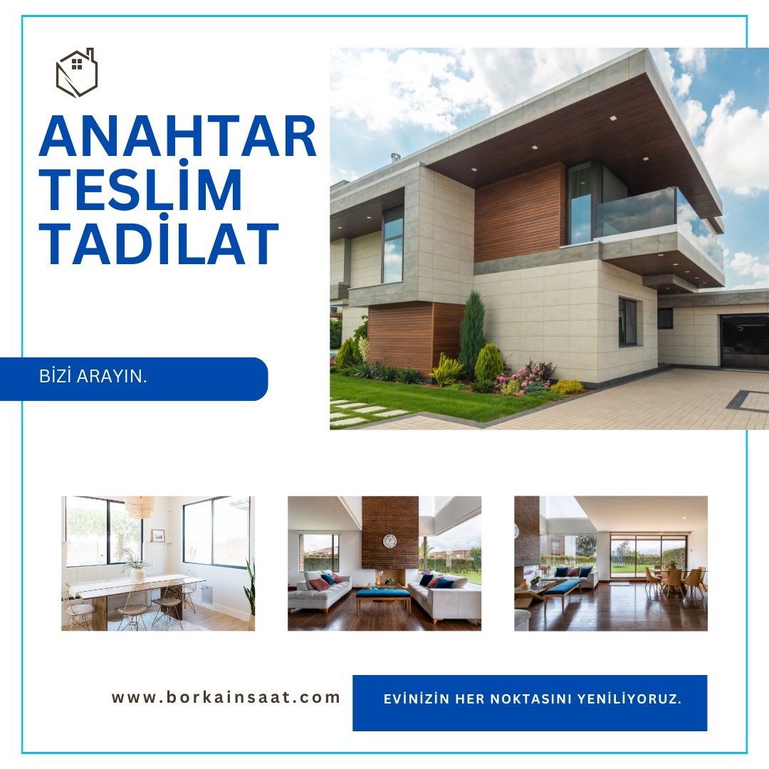 Anahtar teslim profeyonel villa tadilat firması