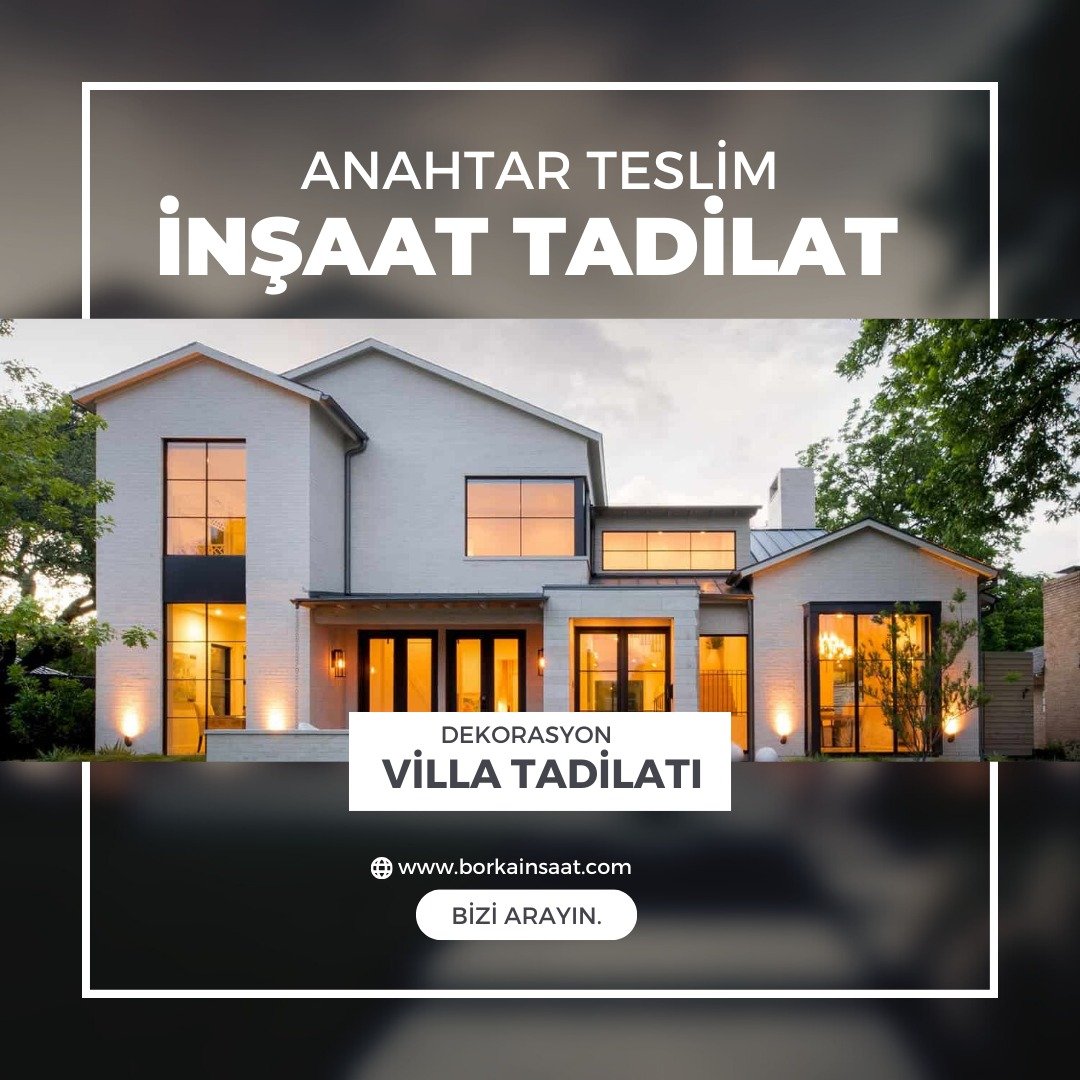 Villa tadilatı